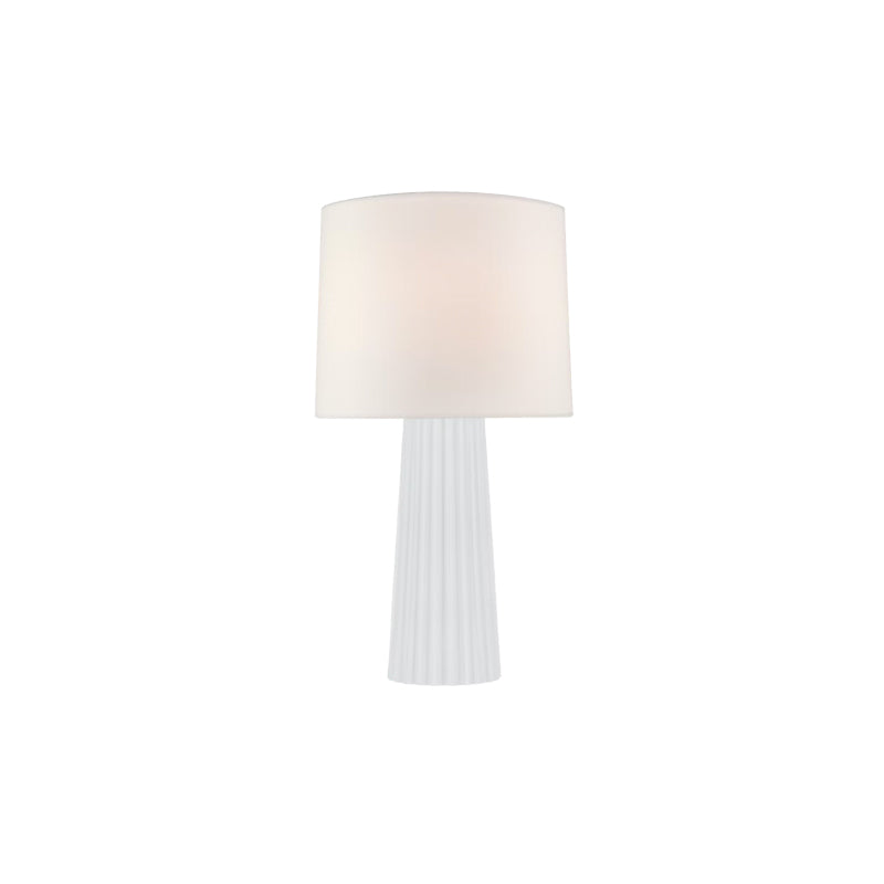 Danube Medium Table Lamp White