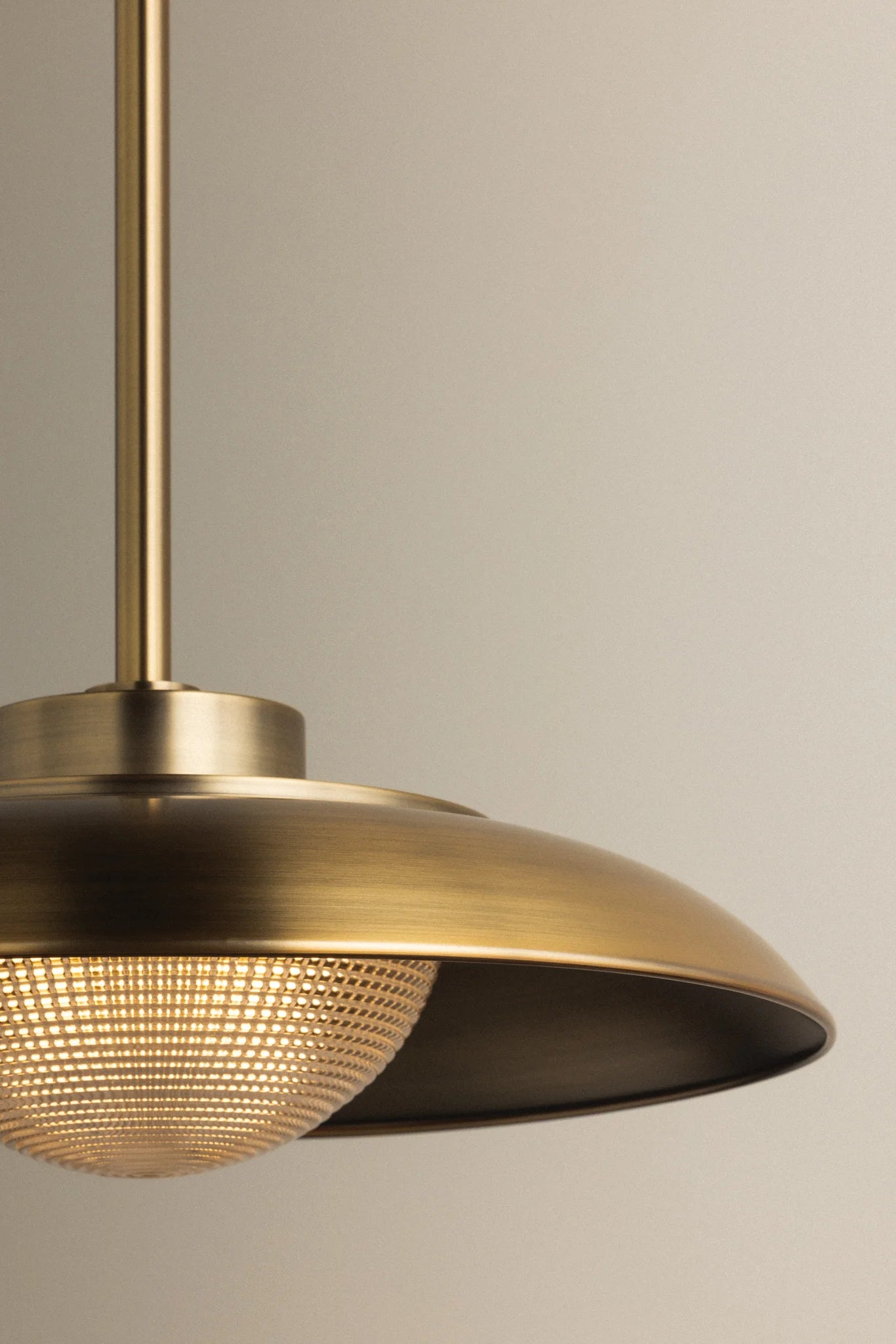 Braxton Pendant Brass