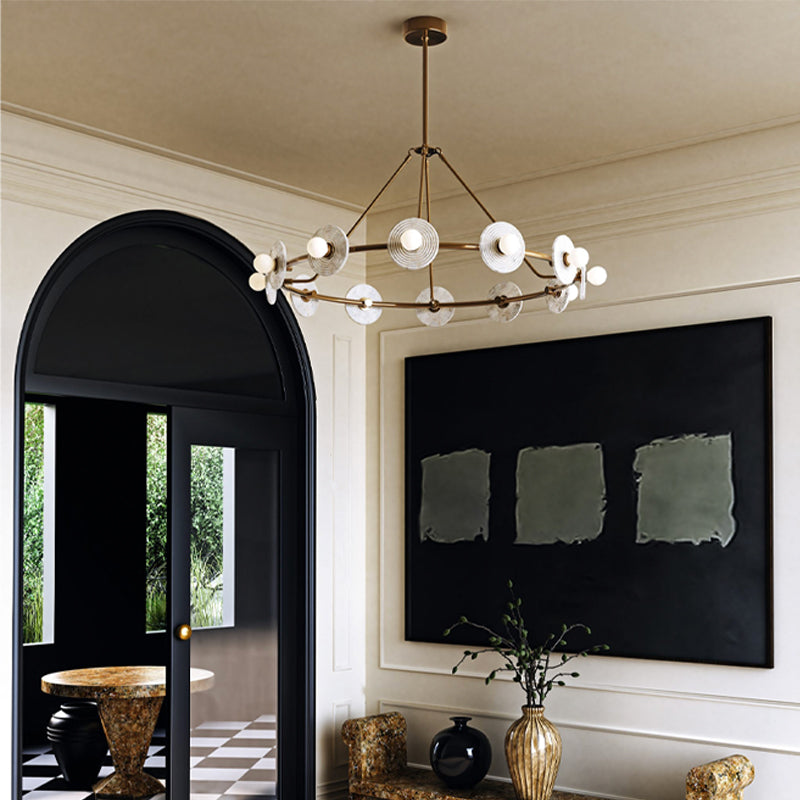 Dahlia Candil Bronce