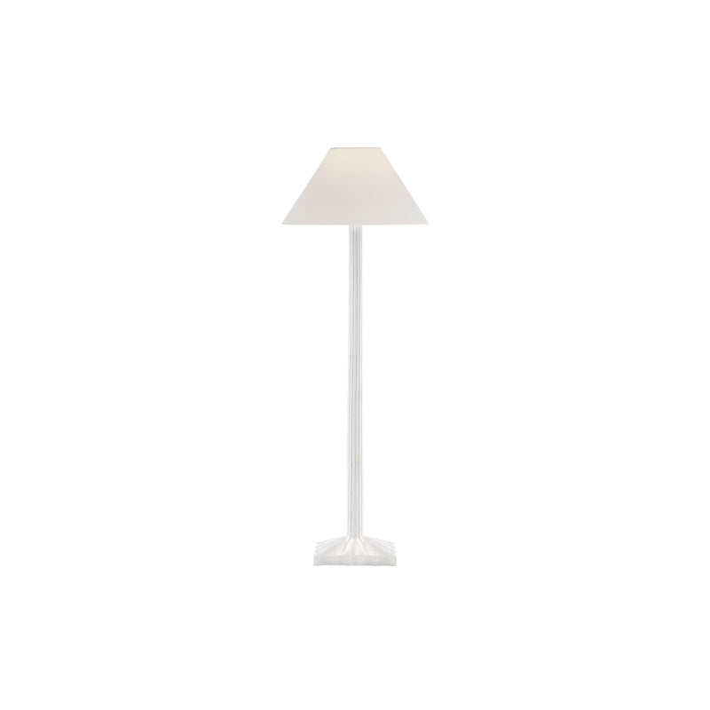 Strie Buffet Lamp White
