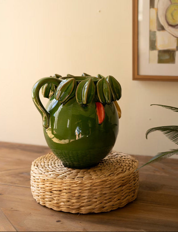 Maceta De Cerámica Carambola