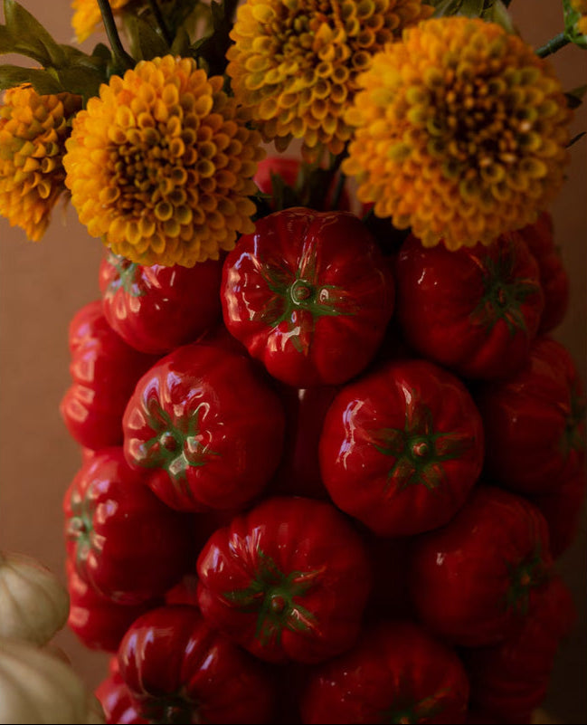 Jarrón De Cerámica Tomates