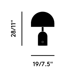 Bell Portátil Dorada