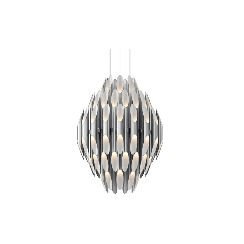 Chimes Chandelier Polished Chrome