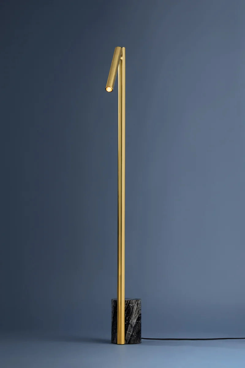 Circleville Floor Lamp Brass