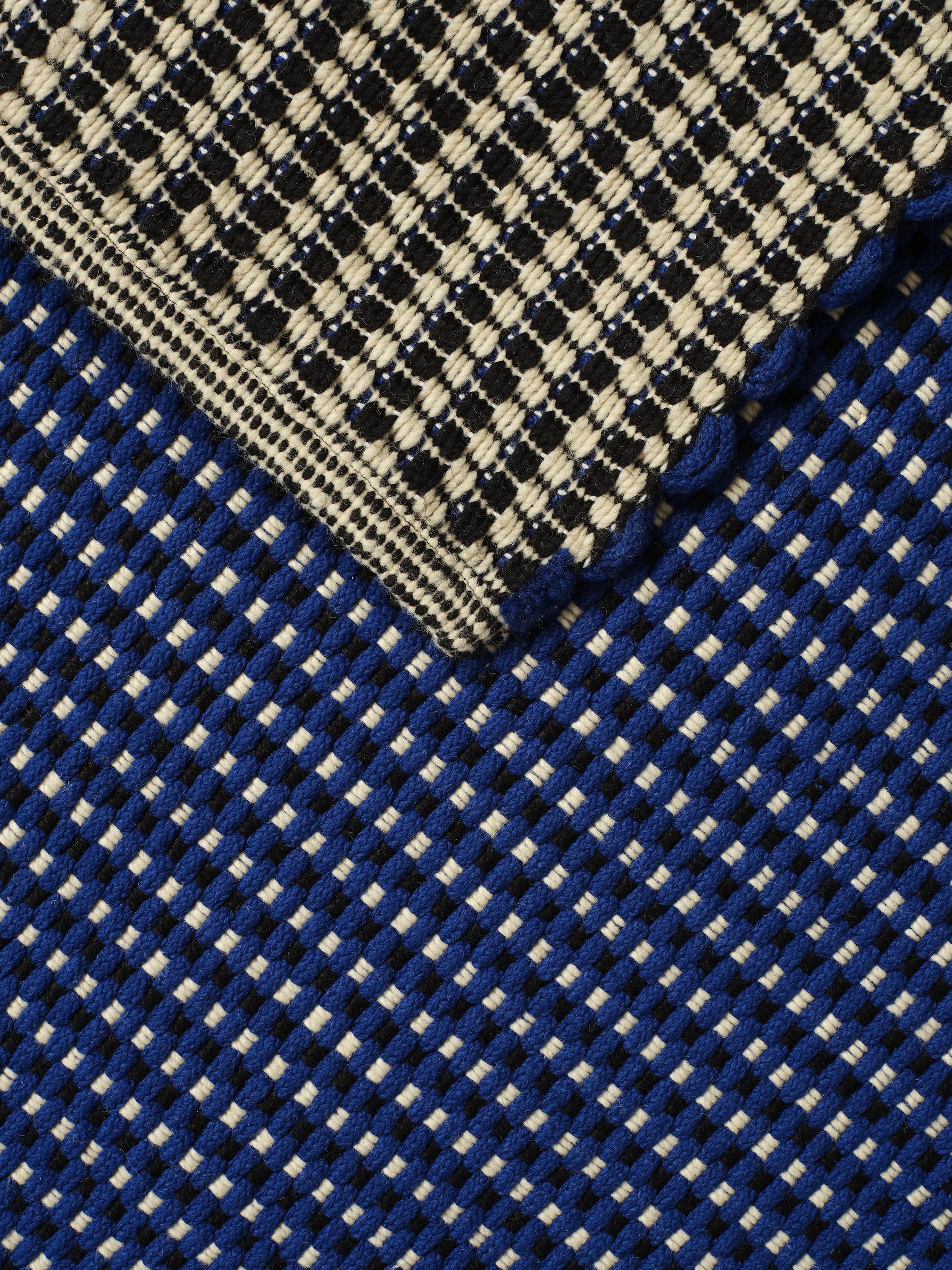 Cord Extra Large Rug Blue