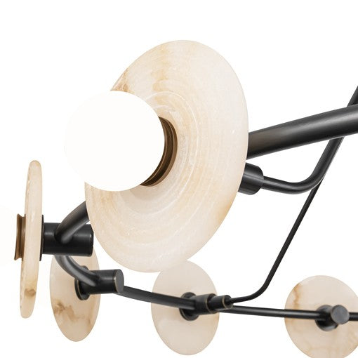 Dahlia Candil Bronce