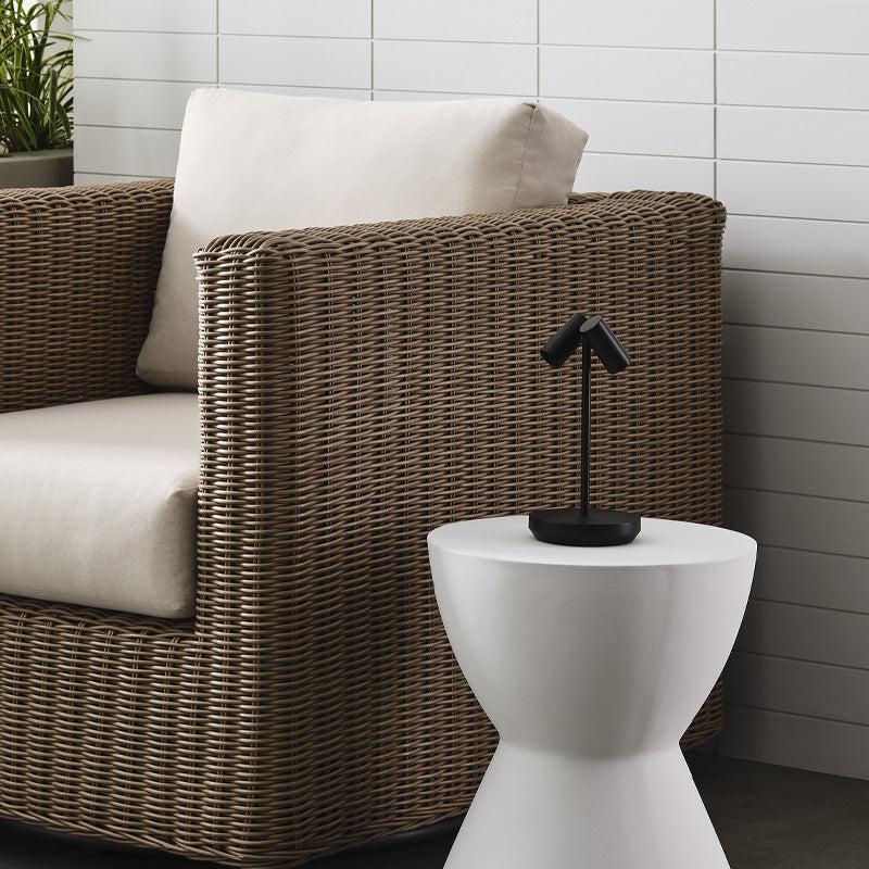 Doppia Table Lamp Negra