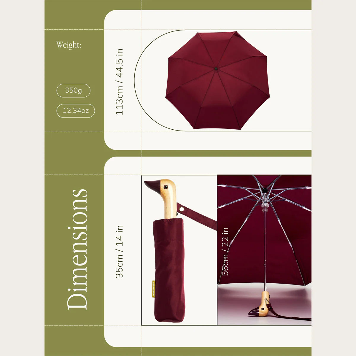 Duck Umbrella Cherry