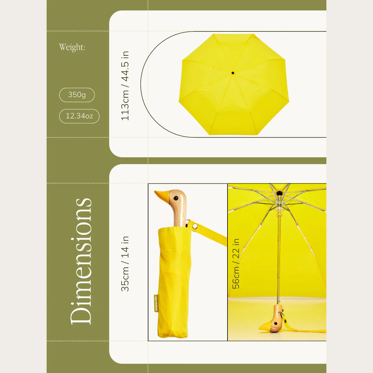 Duck Umbrella Yellow