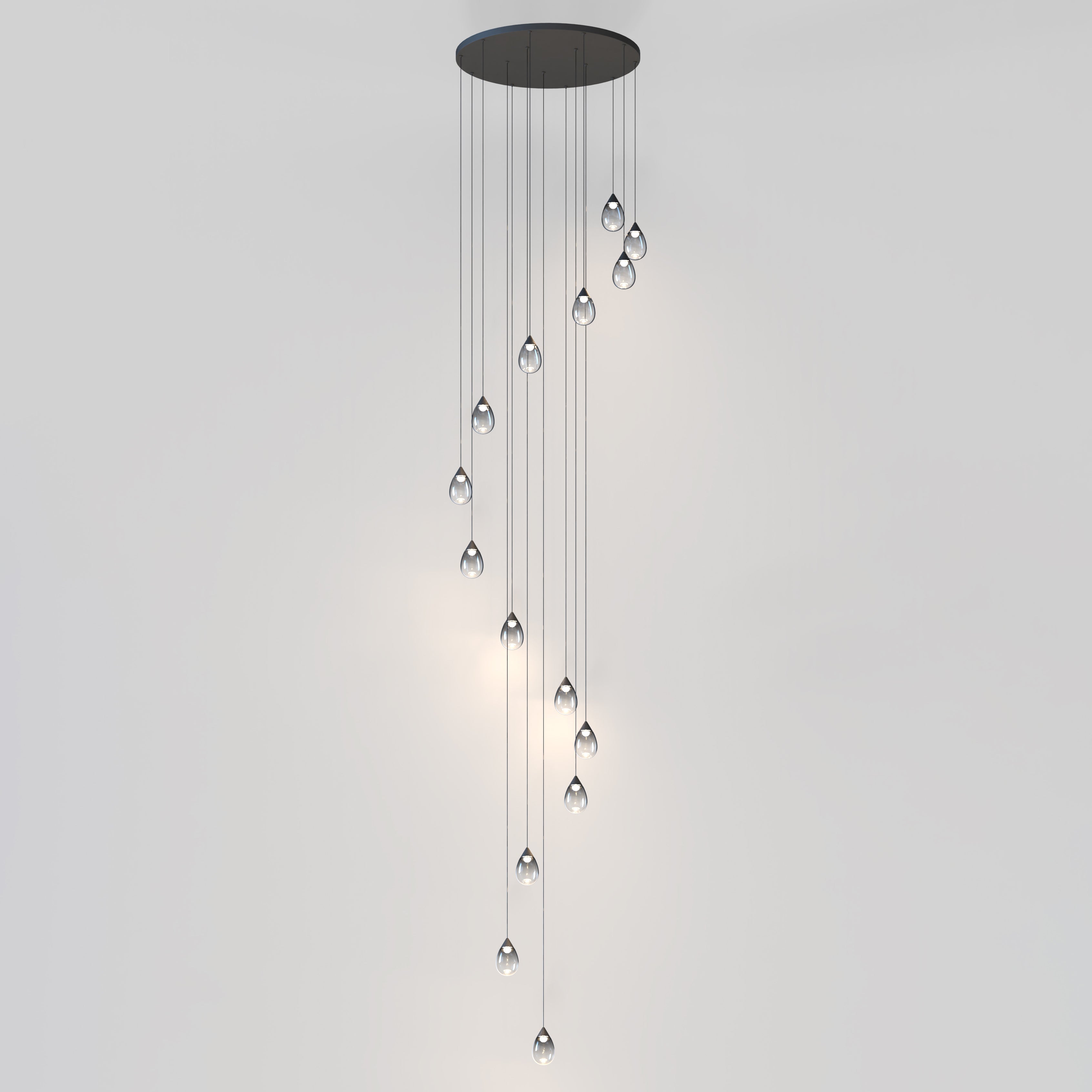 Dewdrop 15 Luces Negra