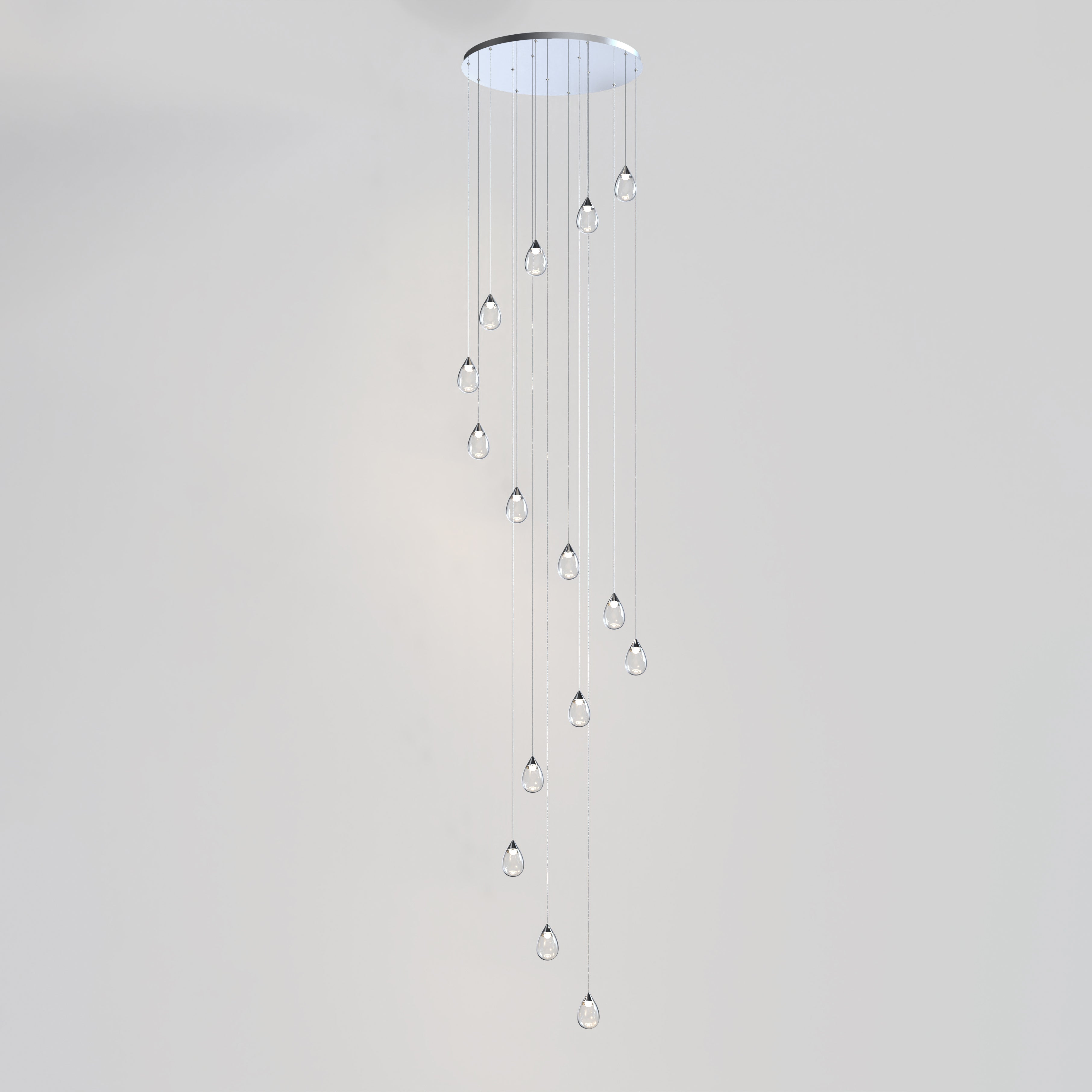 Dewdrop 15 Luces Cromo