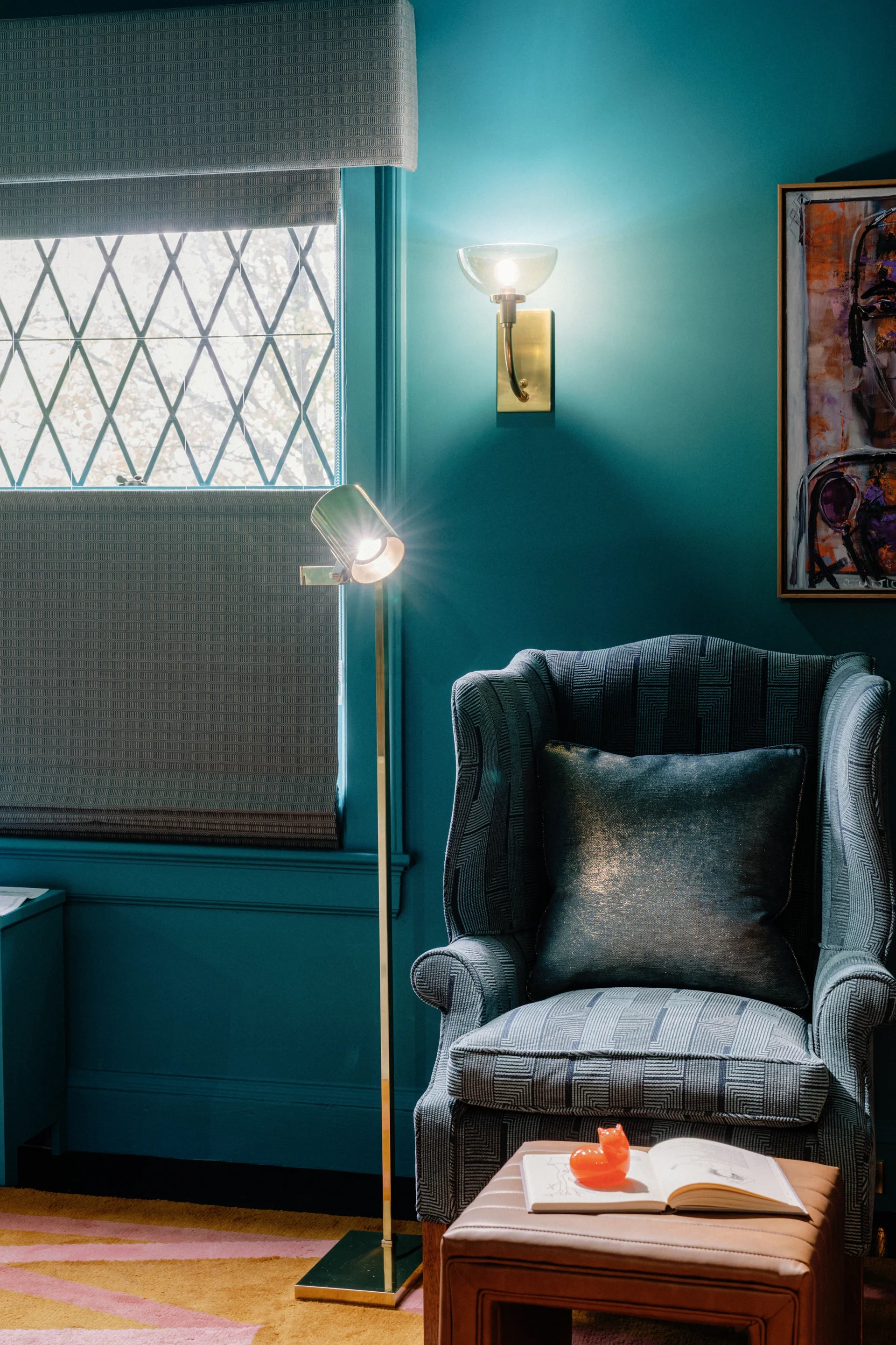 Highgrove Floor Lamp Brass