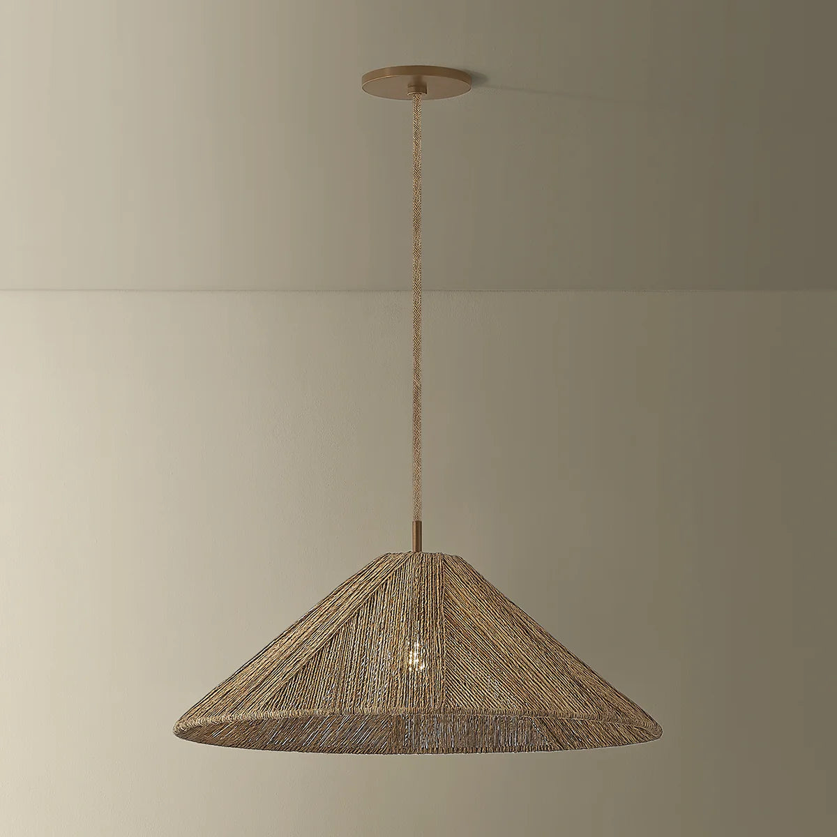 Ahrens Pendant Jute Small