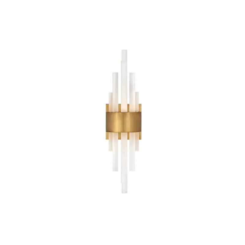 Trinity Large Led Sconce Brass