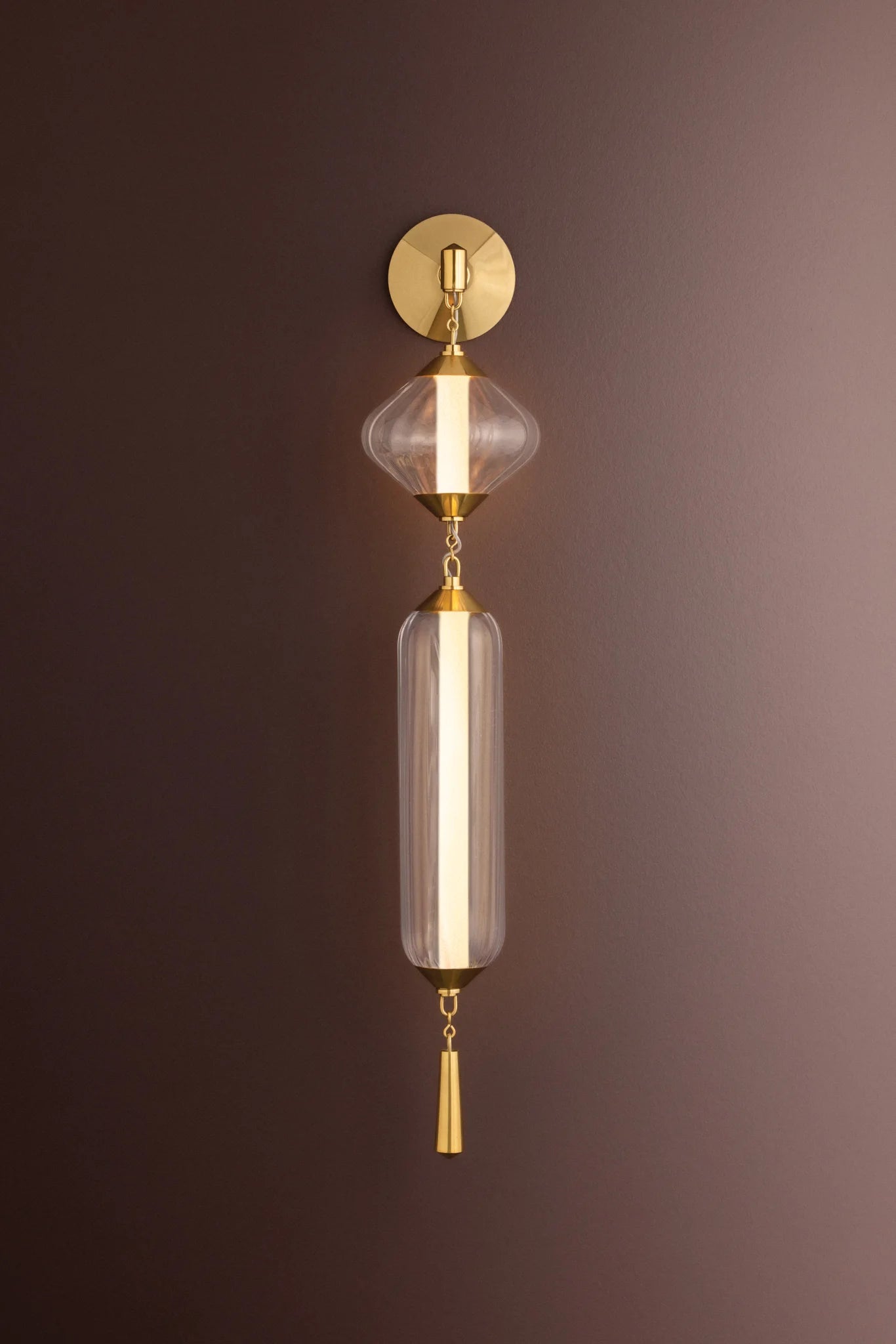 Fiorello Wall Sconce Brass