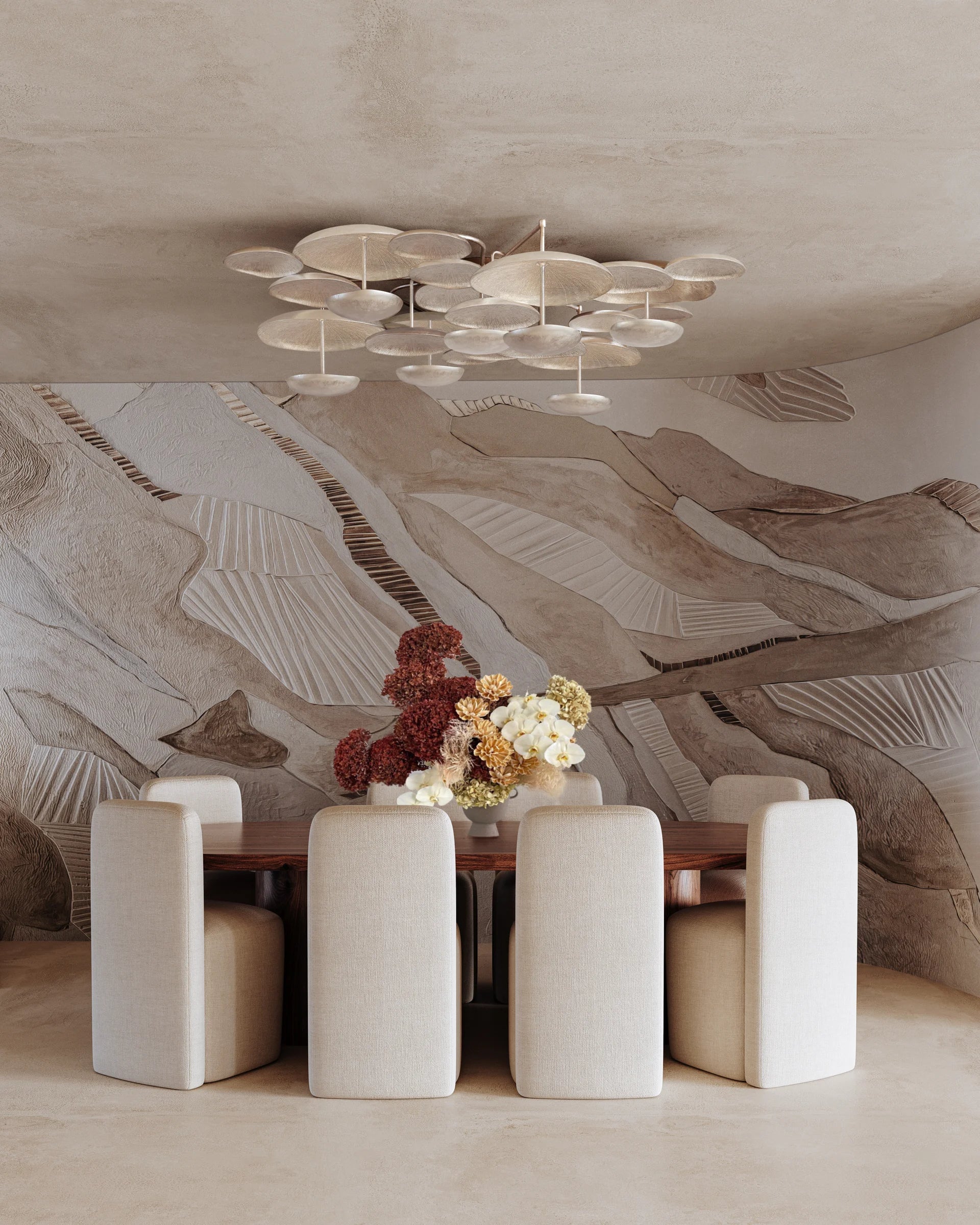 Fistral Flush Mount Silver