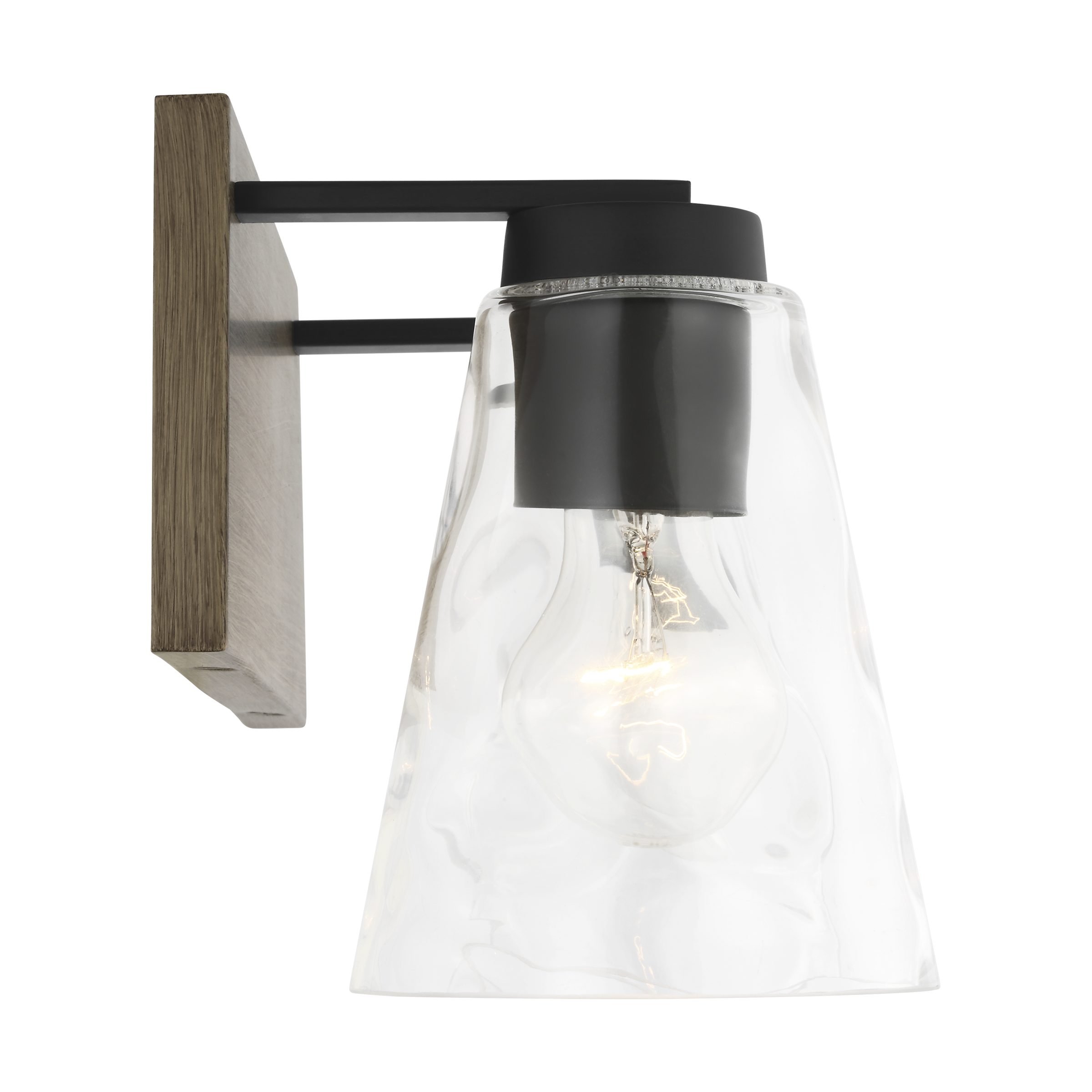 Dunton Two Light Bath Black