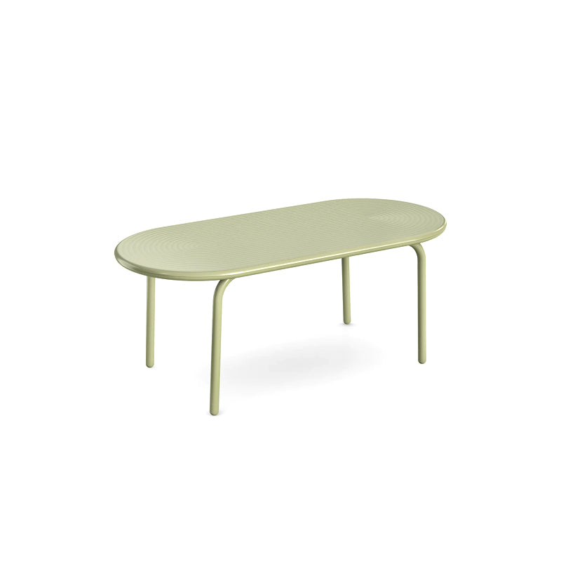 Groove Large Outdoor Table Moss