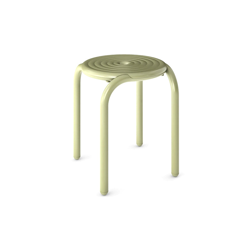 Groove Outdoor Stool Moss