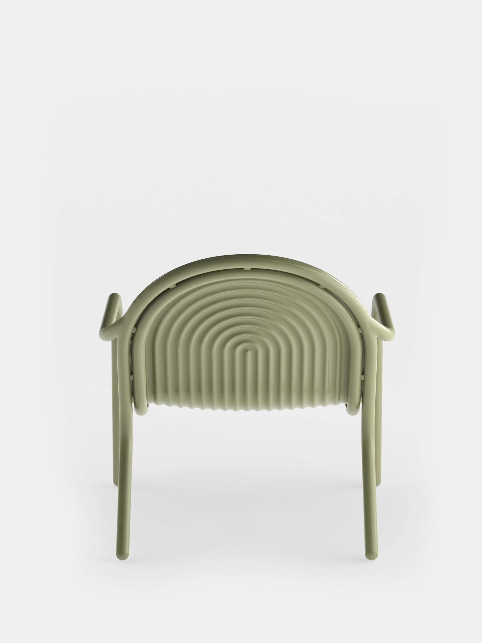 Groove Outdoor Lounge Chair Moss