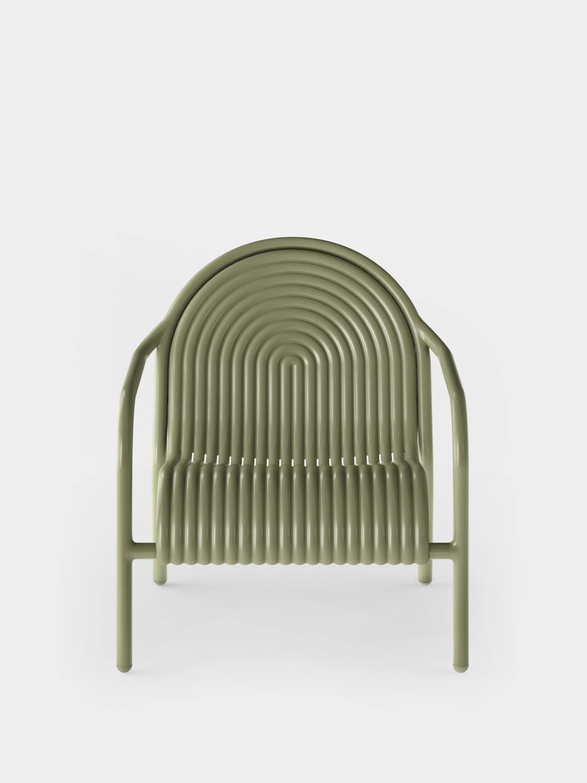 Groove Outdoor Lounge Chair Moss