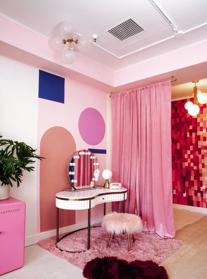 Ashleigh Semi Flush Mount Brass