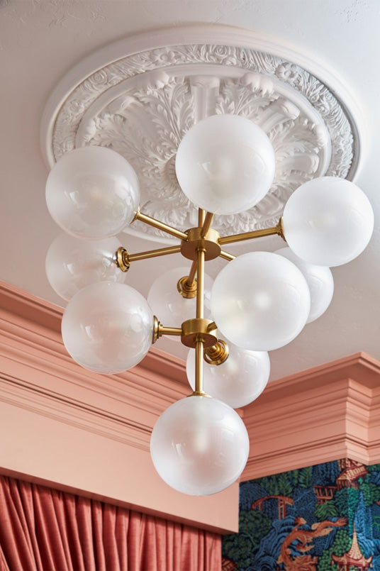 Ashleigh Chandelier Brass