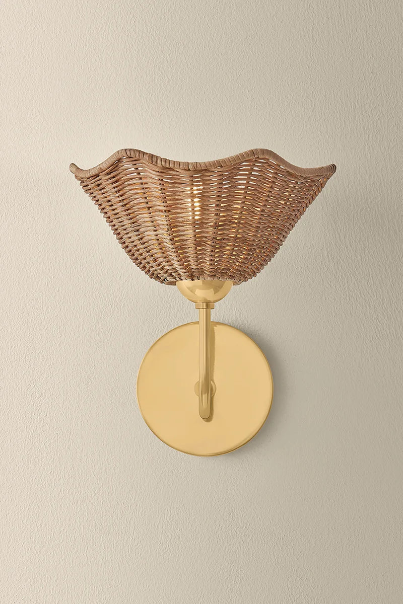 Kehlani Wall Sconce Brass