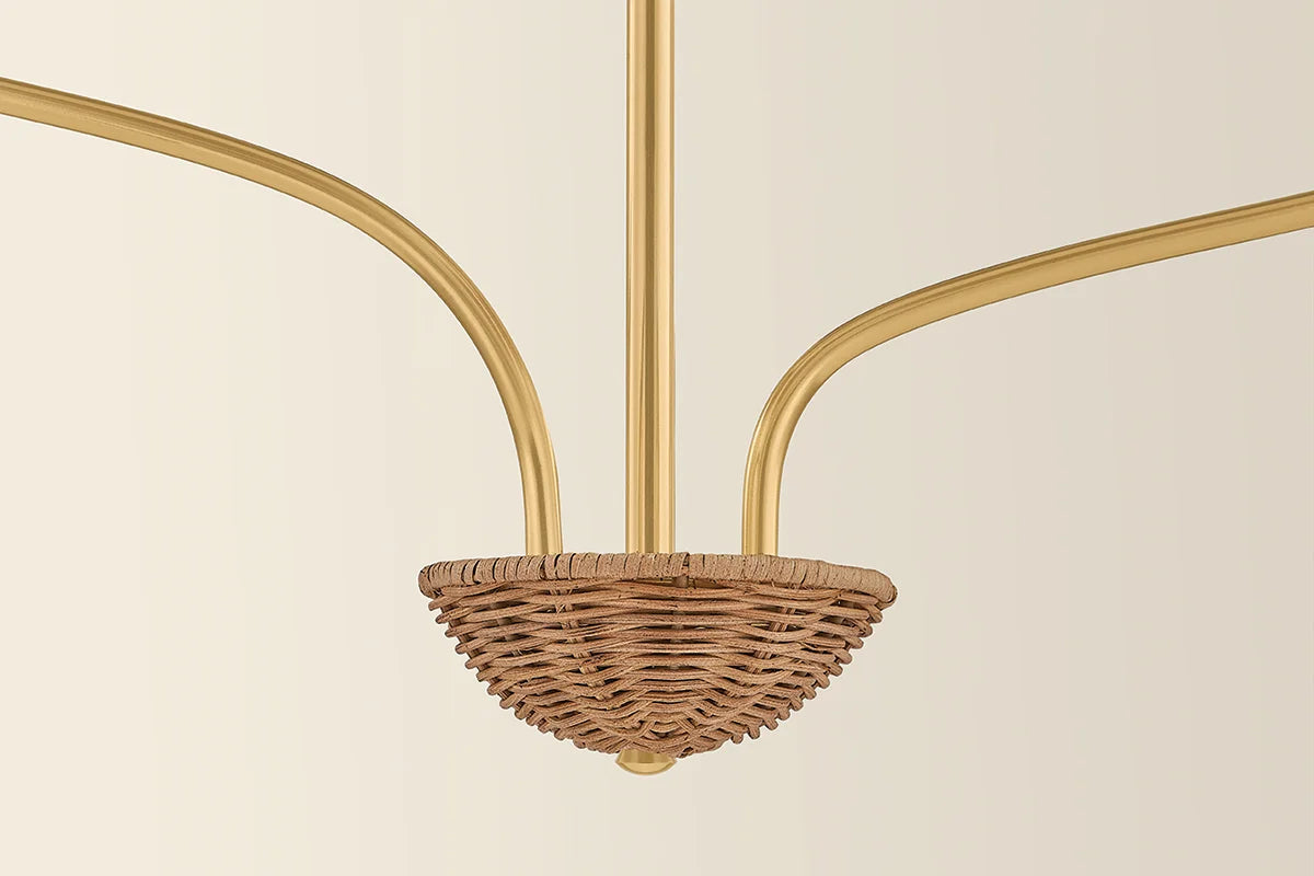 Kehlani Pendant Brass Small