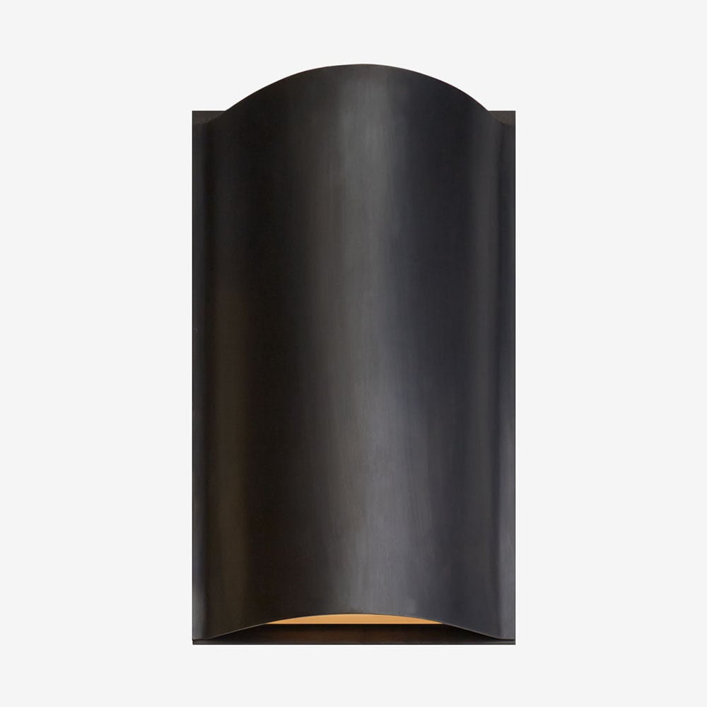 Avant Small Curve Sconce Bronze
