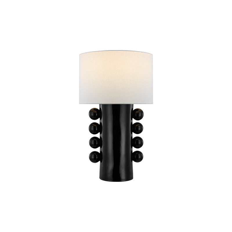 Tiglia Tall Cordless Black Lamp