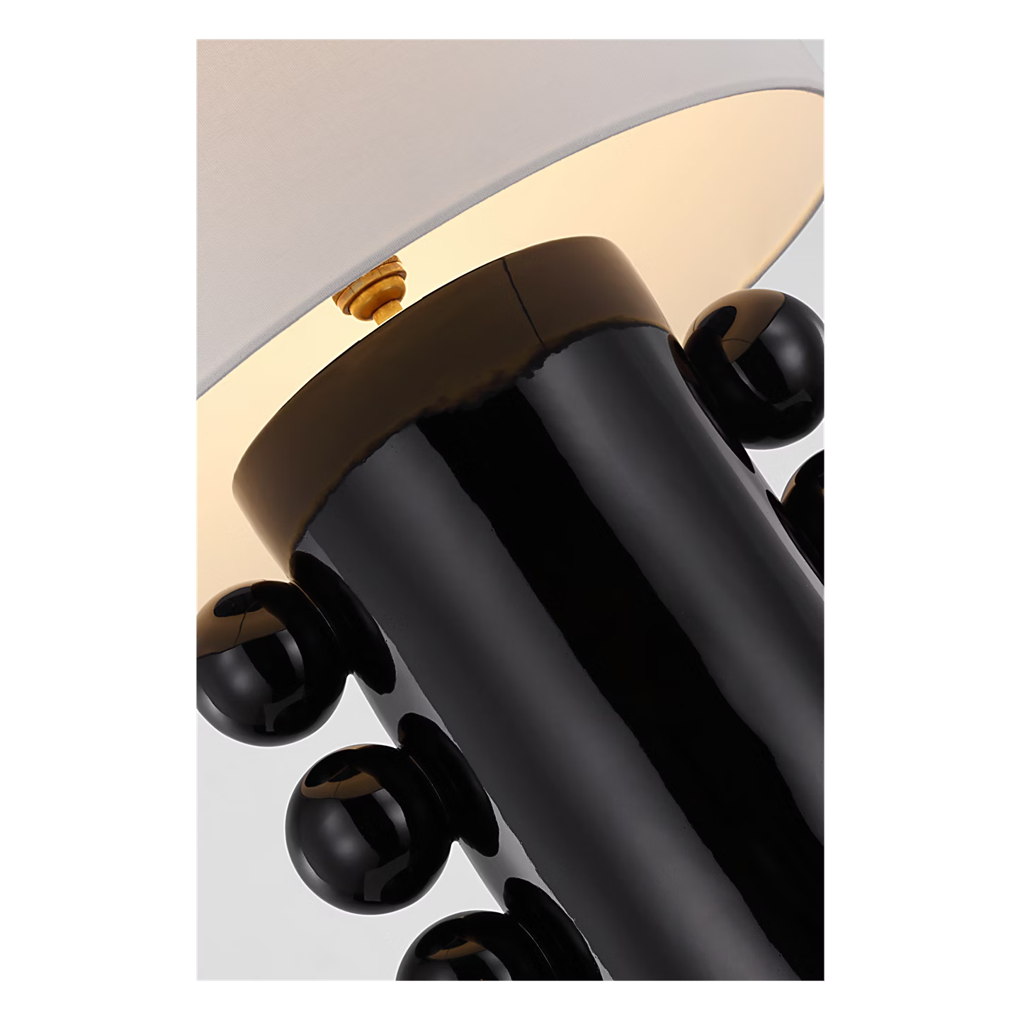Tiglia Tall Black Lamp
