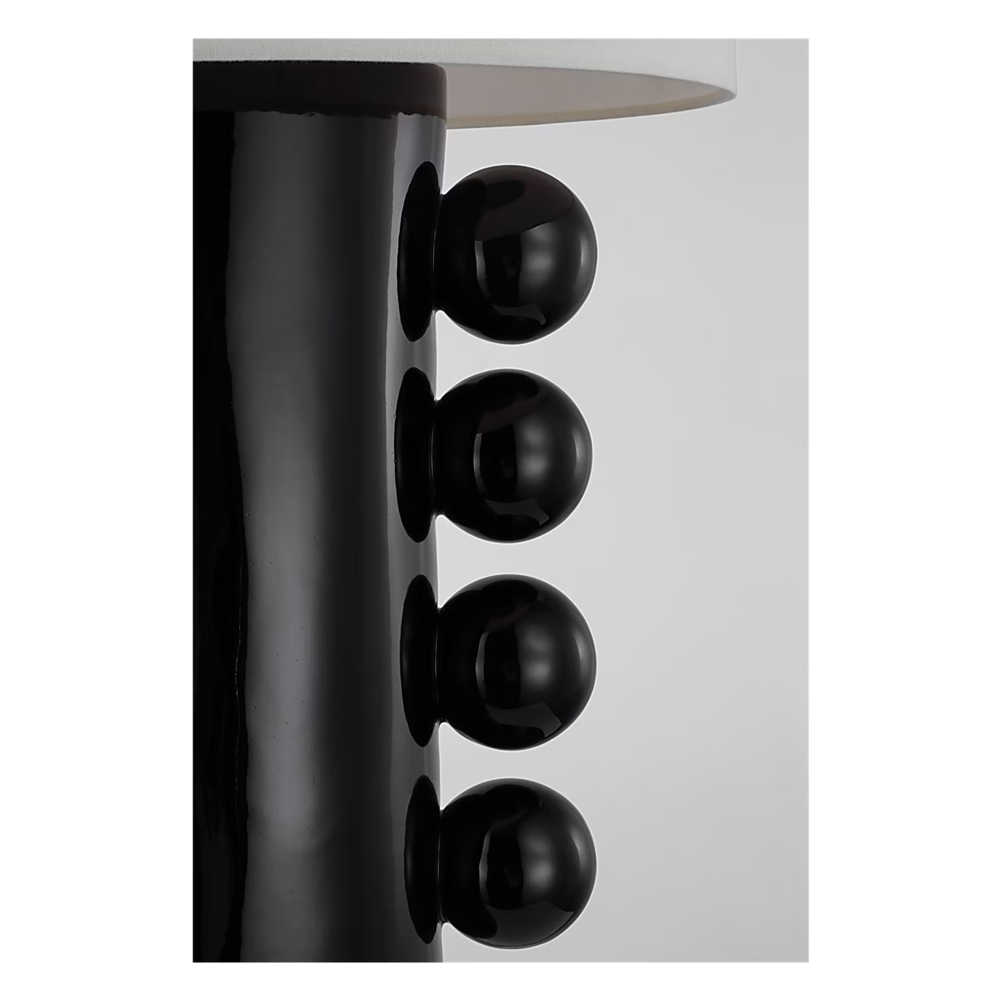 Tiglia Tall Black Lamp
