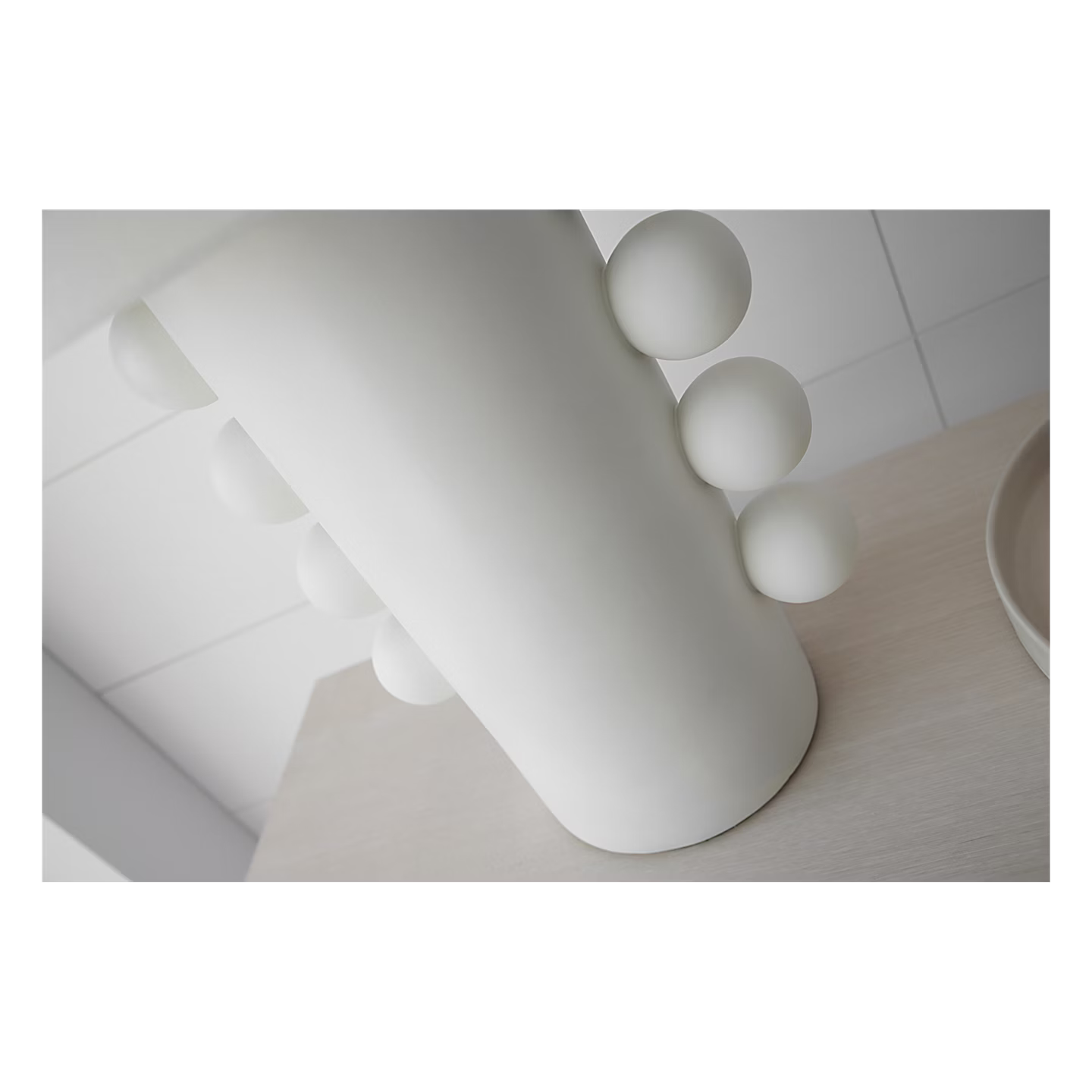 Tiglia Tall White Lamp
