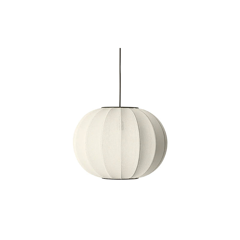 Knit Wit 45 Round Pendant White