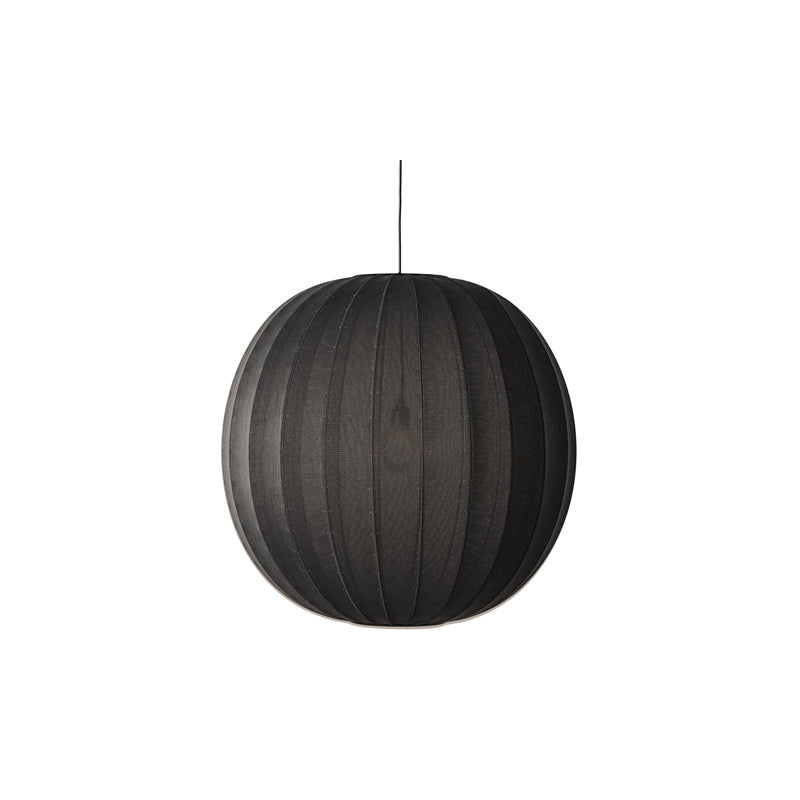 Knit Wit 75 Round Pendant Black