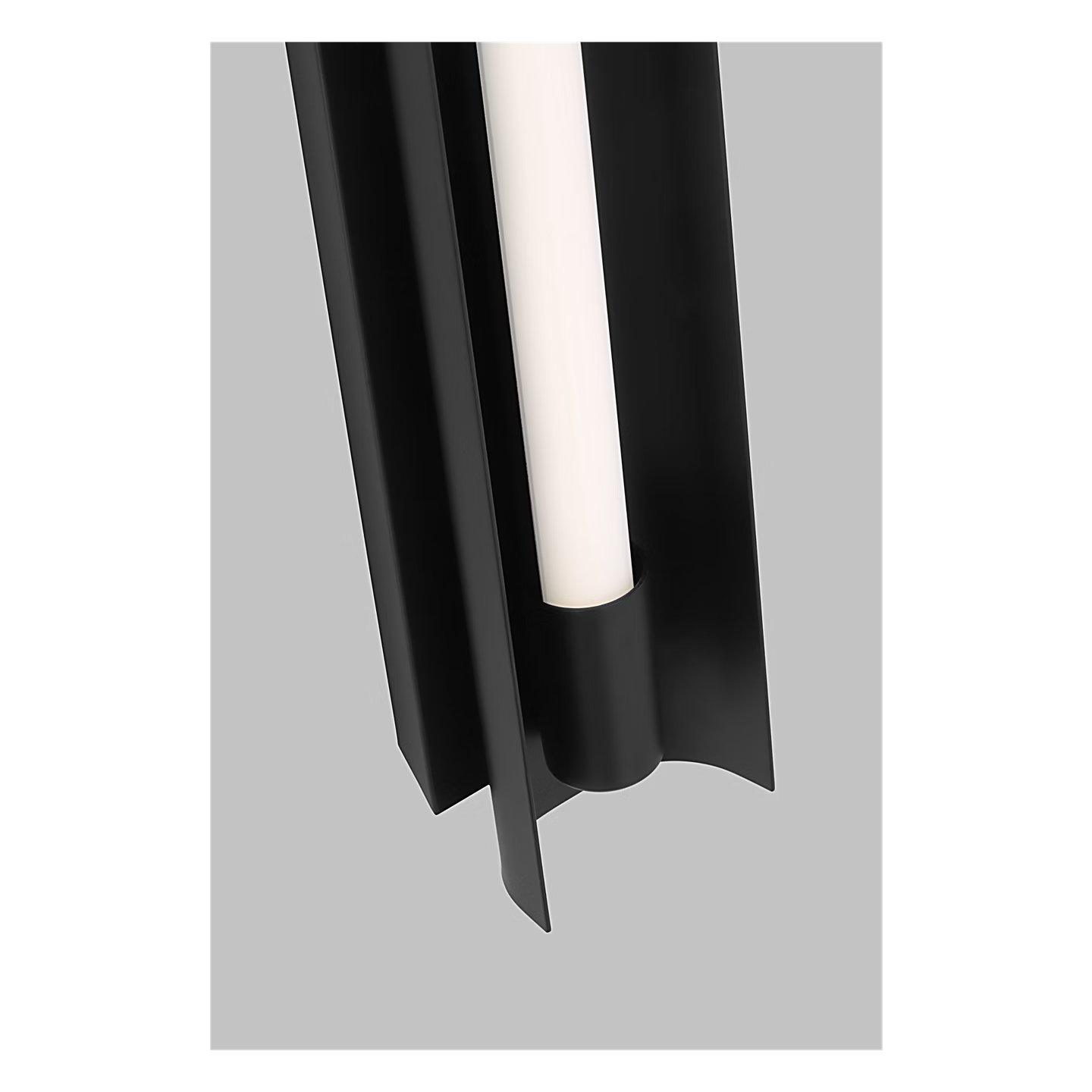 Carson Large Bath Sconce Black