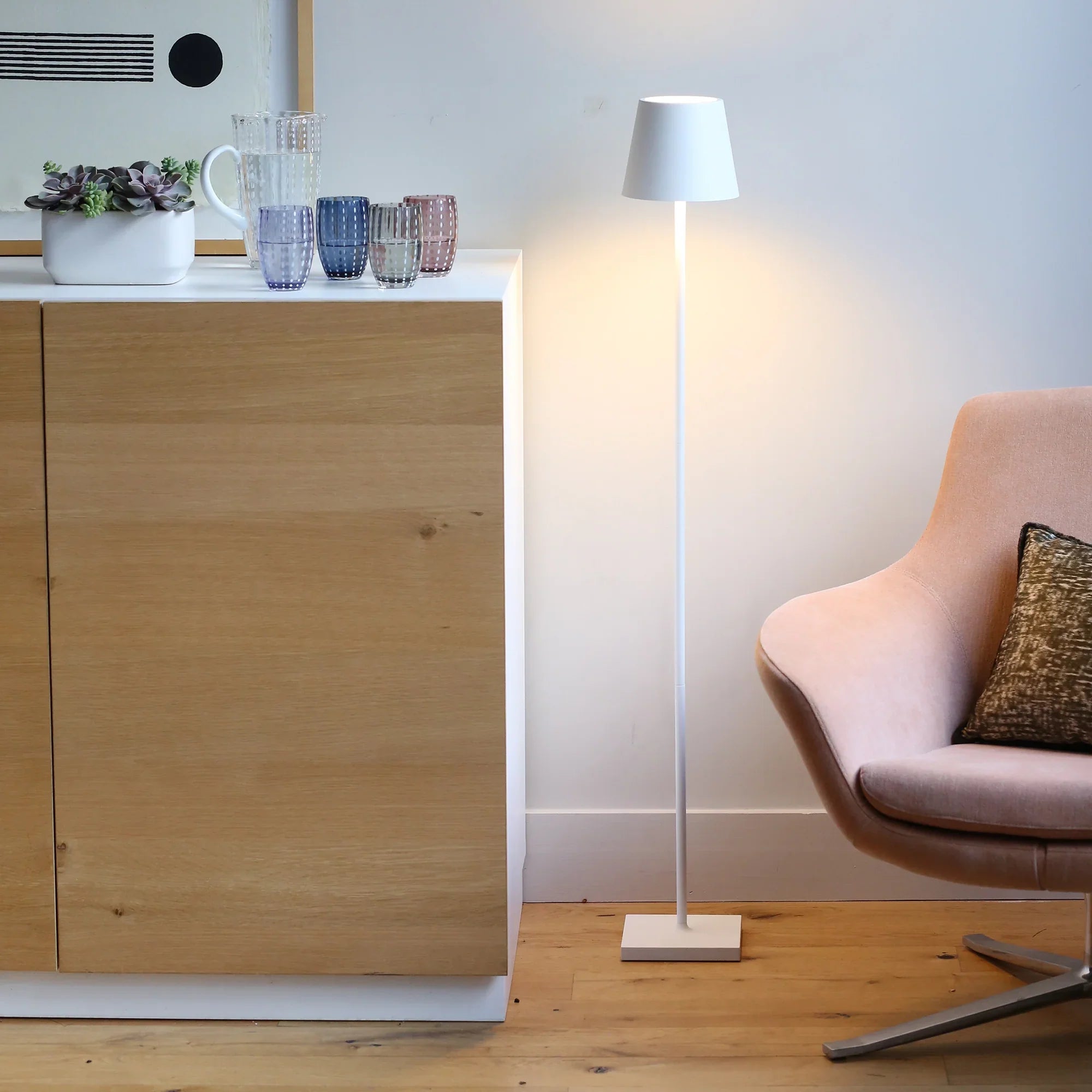 Poldina Floor White L