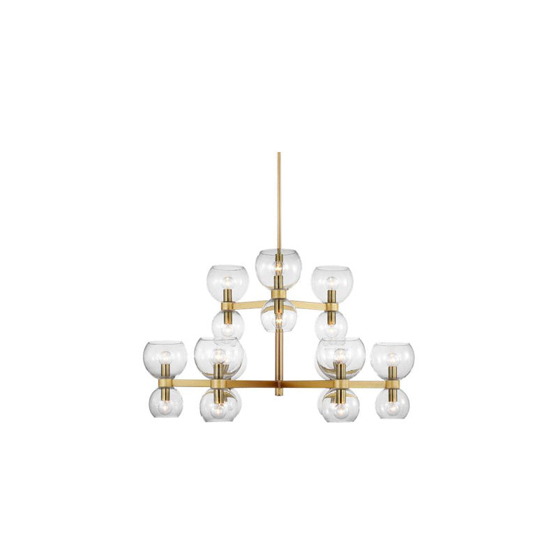 Londyn Medium Chandelier Clear Glass