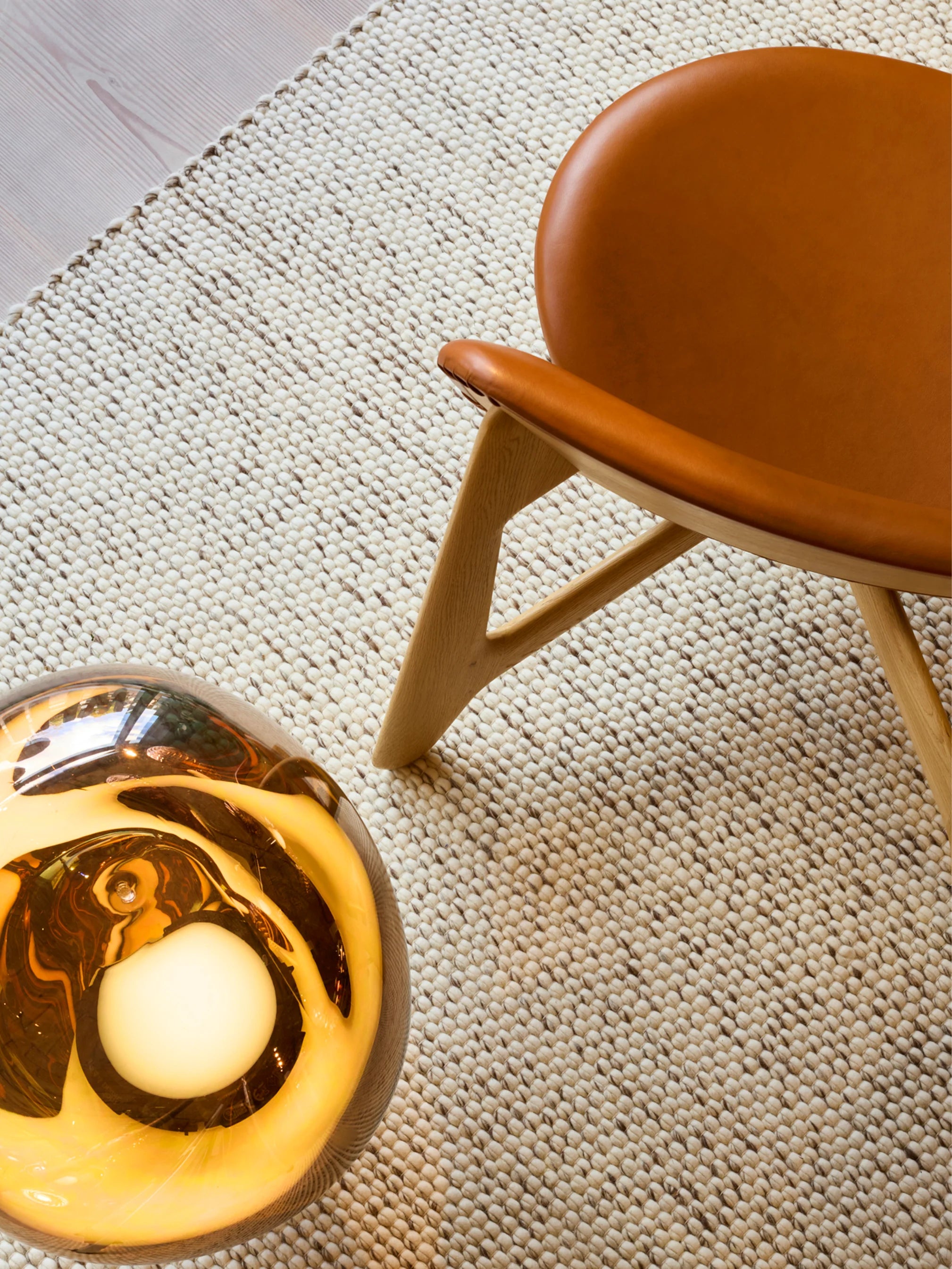 Loopy Extra Large Rug Blue