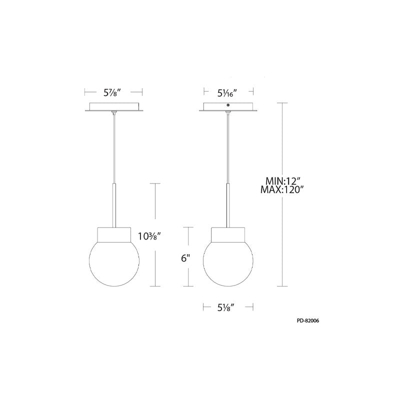 Double Bubble Pendant Gold