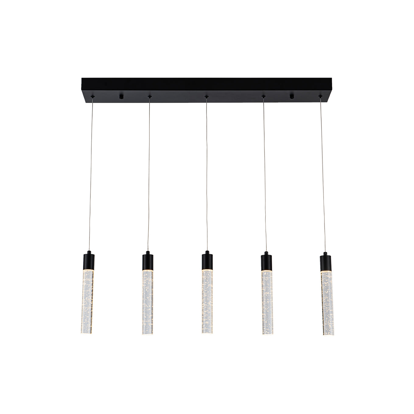 Manhattan 5 Luces Negro