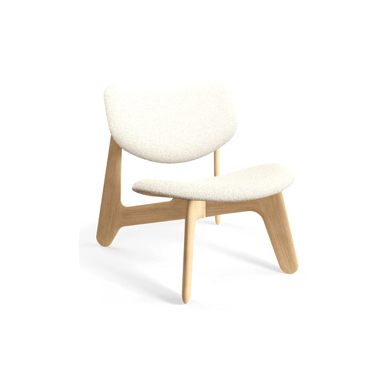 Slab Natural Wood Lounge Chair