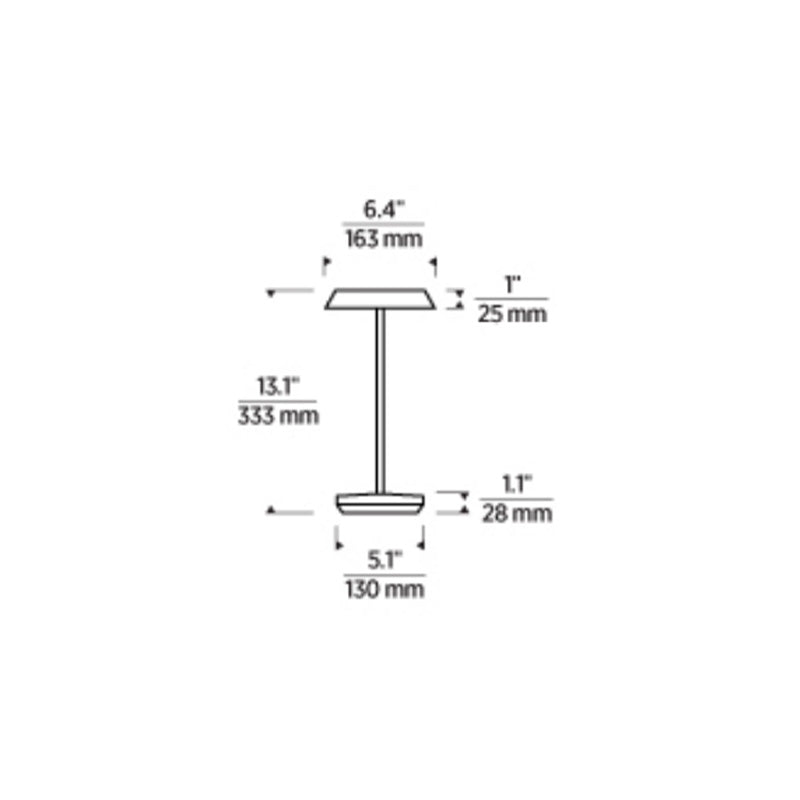 Tepa Accent Table Lamp Dorada