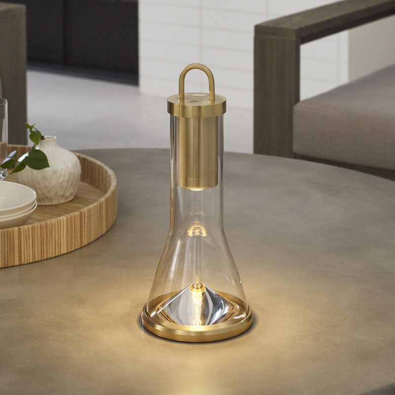 Kandella Accent Table Lamp Brass