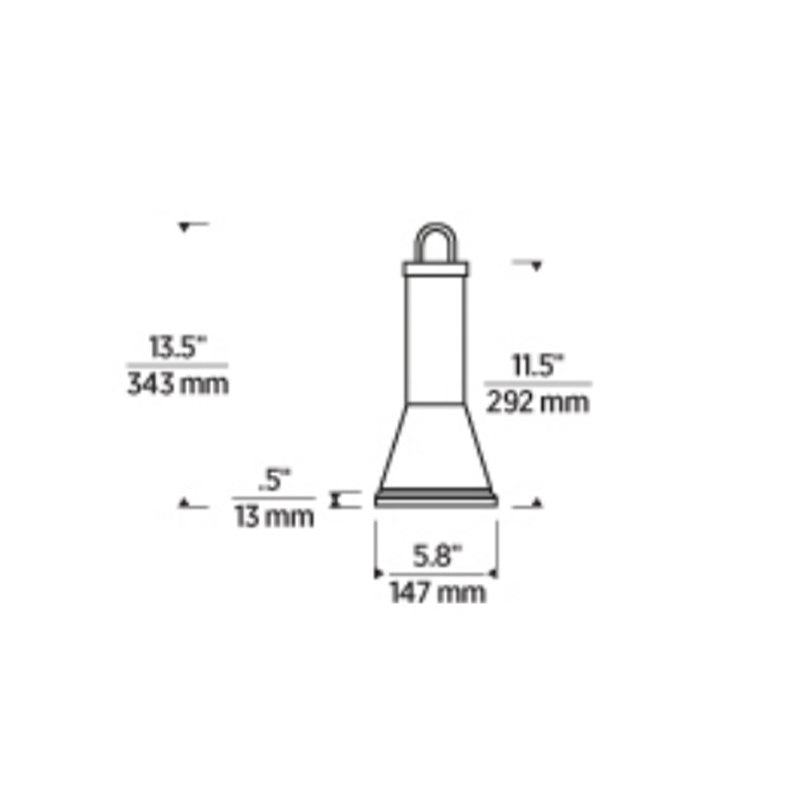 Kandella Accent Table Lamp White