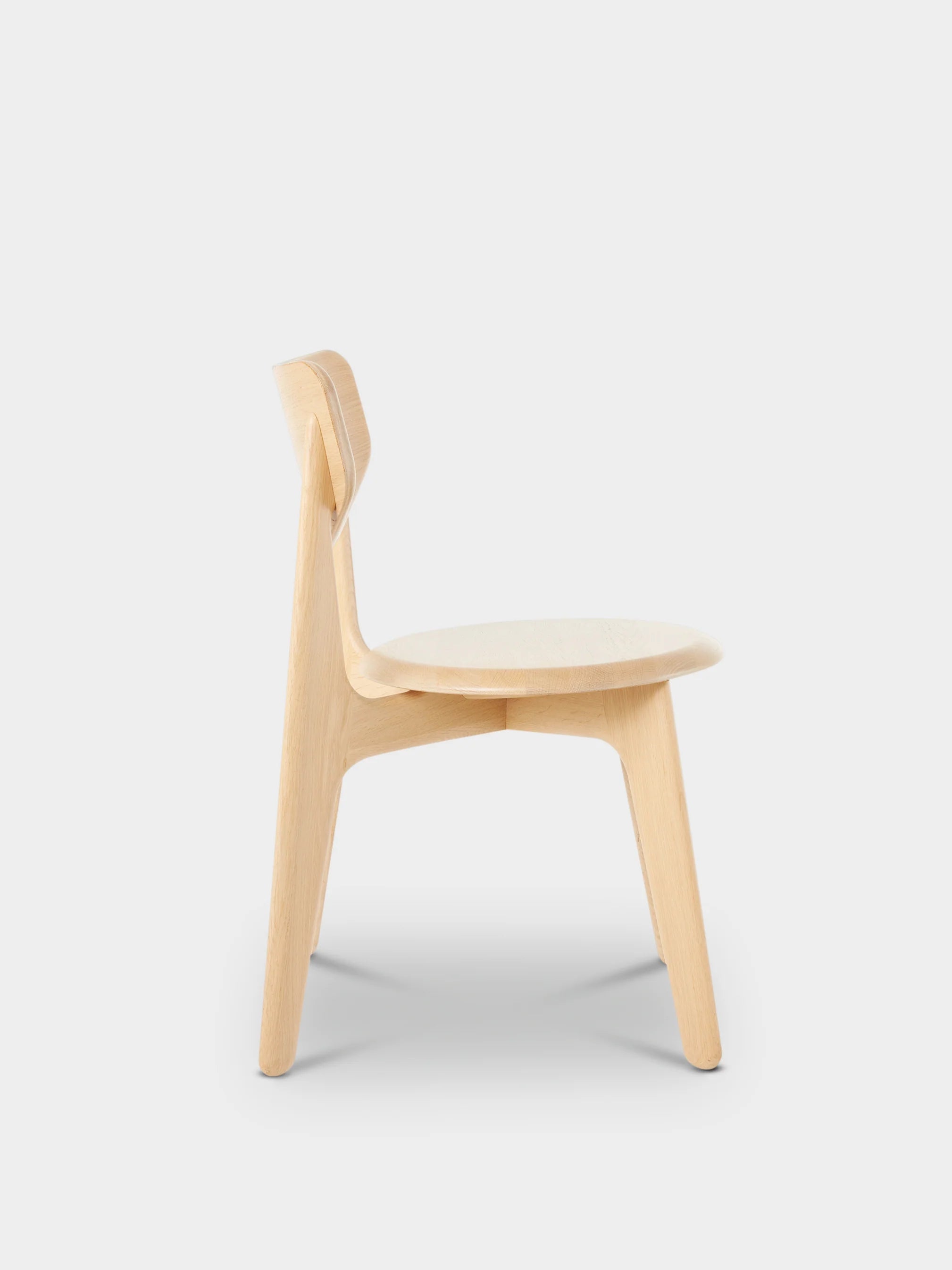 Slab Dining Chair Oak