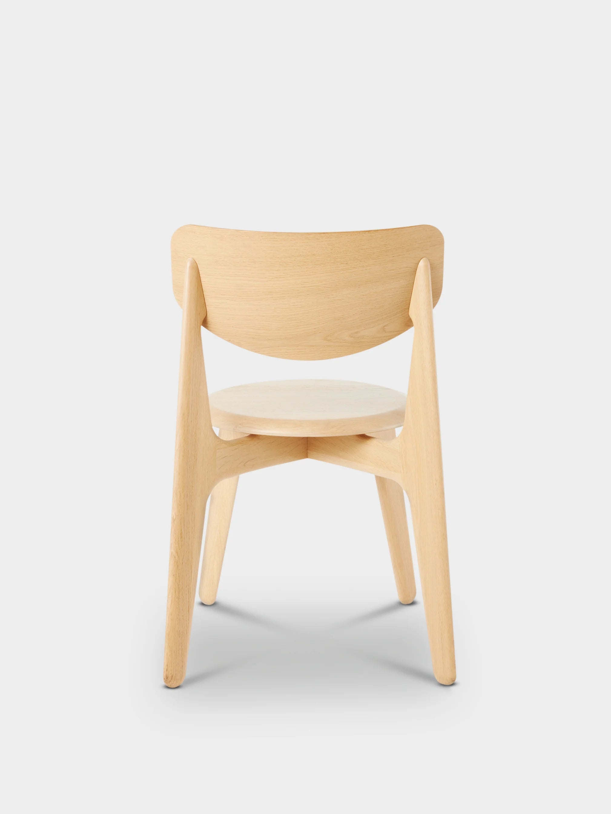 Slab Dining Chair Oak