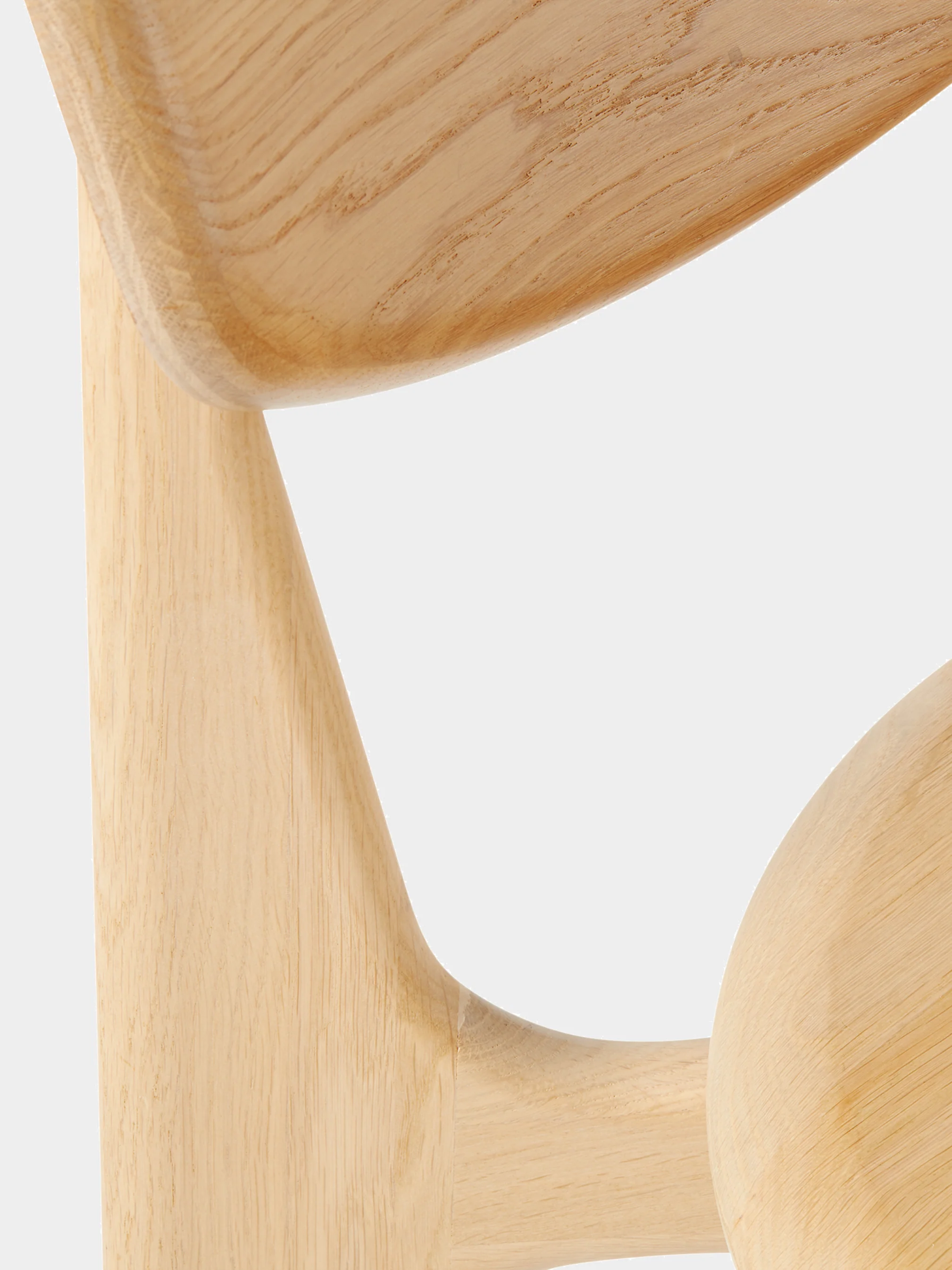 Slab Dining Chair Oak